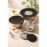 Kitchen Life Paslanmaz &Ccedil;elik Profesyonelia 9 Par&ccedil;a Rendeli Karıştırma Kabı Ve Saklama Kabı Takımı Kase,&Ccedil;elik