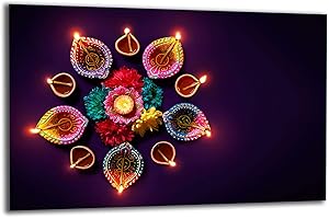 TMK ARTDEKO TMK | Placa de cocina 80 x 52 cm, 1 pieza, cubierta de vitrocerámica para inducción, protección contra salpicaduras, placa de cristal decorativa, tabla de cortar, flores