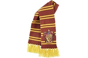 Amscan 9912524 - Harry Potter Gryffindor szalik fantazyjny strój akcesoria, Burgund, rozmiar uniwersalny