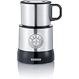 Severin SM 3583, Montalatte Automatico capienza 700ml, Monta fino a 350ml e scalda fino a 700ml di latte, 45°C - 55°C - 60°C 
