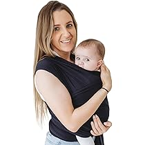 Marsupio Portabebè Regolabile - Leggero, Pieghevole, Per Neonati Fino A 15kg (Grigio) - Foto 9