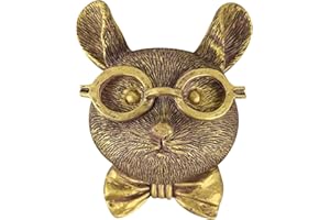 GALER 3D Mouse Head Wall Art Mount Ornament, Animal Heads for Wall Art Hanging Sculptures, Small Metal Wall Resin Art Wall Decor Ornament Waterproof Bronzed Resin Decorations for Home (Mouse)