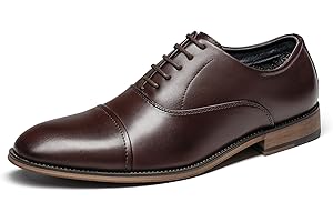 Bruno Marc Scarpe Eleganti Uomo in Pelle Stringate Derby Basse Vintage Elegante Classiche Oxford