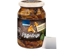 Edeka Pfifferlinge waldfrisch verarbeitet feinste Auslese (180g Glas) + usy Block