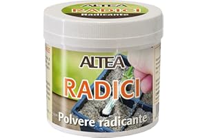 Tecnokit Radicante In Polvere Naturale Per Talee E Piante, Ormone Radicante Per Talee Erbacee E Legnose, Polvere Radicante Orchidee Con Estratti Vegetali, Agricoltura Biologica, Confezione Da 100 gr