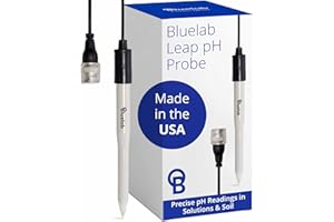 Bluelab PROBPHLEAP Leap pH Probe, Replacement Probe with BNC Fitting, Use in Soil, Coco, Rockwool, Root Zone and Solution, Easy Calibration