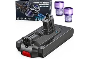 Morpilot 7000mAh Batterie à Clipser pour Dyson V11, V11 Outsize et V15 Serie, Compatible avec V11 Absolute Animal Torque Drive Total Clean Extra Absolute+, V15 Detect Absolute SV14 SV16 SV18 SV22