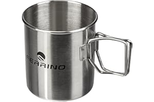 Ferrino Inox, Tazza in Acciaio Unisex Adulto