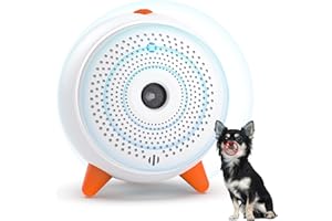 BUBBACARE Anti Aboiement Pour Chien, Dispositif anti-aboiement Chien, Arrêter les Aboiements de Chien Ultrasons LED Indiquer Dispositif de Contrôle des Aboiements des Chien pour Petits, Moyens et Grands Chiens