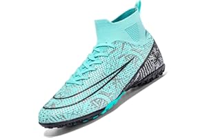 AMLCWZ Bottes de Football Chaussures de Football Haut de Gamme pour Hommes Chaussures d'entraînement athlétique à l'extérieur Chaussures de Football pour garçons Chaussures de Sport Kicks Professionnelles