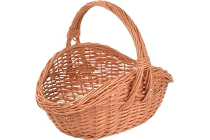 Aqbau Presentkorg tom med handtag natur L 41 x 33 cm