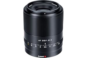VILTROX AF 35mm F1.8 Z Autofocus Obiettivo a focale fissa Full Frame Ritratto Grande apertura Obiettivo di messa a fuoco dell'occhio per Nikon Z Mount Camera Z5 Z6 Z7 Z6II Z7II Z50 & Zfc