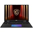 MSI Titan 18 HX AI Gaming laptop- (18" UHD+, MiniLED, 120Hz,Intel® Core Ultra 9 285HX,NVIDIA® GeForce RTX 5080, GDDR7 16GB,DDR5 6400MHz 64GB RAM,2TB SSD,Windows11 Pro High-End)-Core Black