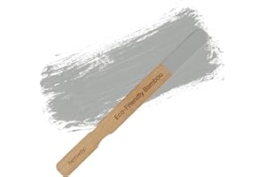 Hemway Bamboo Paint Stirrer (28 cm x 2.5 cm) | Thoroughly Mix Paints, Lacquer & Varnish for Smooth Painting & Decorating | Reusable Mixer Stick for Professional & DIY Use | Painters Preparation Tool