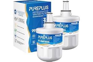 PUREPLUS Kylskåp Vattenfilter Ersättning för Samsung DA29-00003F, DA29-00003G, Aqua Pure Plus Hafin, DA29-00003B, DA29-00003A