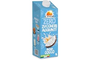 Céréal Drink Avena Cocco Senza lattosio, Latte di cocco senza zuccheri aggiunti, made in Italy, 1 L