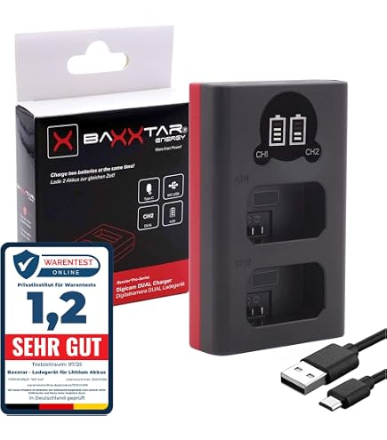 Chargeur De Batterie MH-32 Pour Nikon Z30, Z50, Zfc, Z50II - Compatible EN-EL25 / EN-EL25a