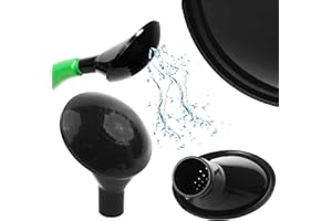 BAUSTER® Douchette de rechange pour arrosoir de 10 à 15 l - Noir - Pommeau de douche pour jardin - Différentes tailles - Douchette de rechange