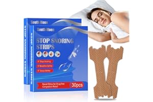 IKELY 60 Stück Nasenstrips Schnarchen,Nasenpflaster Besser Atmen,Nasenpflaster schnarchen,schnarchpflaster,Nasenstrips,Anti Schnarch Nasenpflaster für Sport und Einfacheres Atmen Bei Schlaf