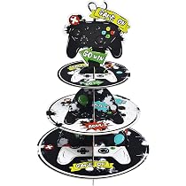 Kinder Party Tischdecke 137x274 Cm – Game Controller Motiv, Wasserdichte Einweg-Tischdecke
