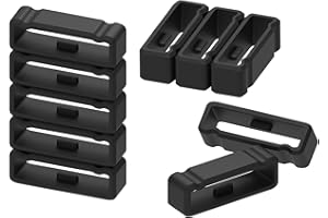 RuenTech Anneau de fermeture compatible avec Garmin Fenix 3/Fenix 3 Hr Bracelet de montre de sport en silicone Boucle sécurisée pour bracelet Fenix 3/Fenix 3