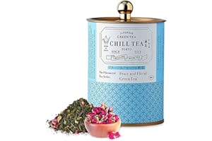 Fruchtiger & Blumiger Grüntee von CHILL TEA Tokyo - 100% Japanischer Grüntee - Milder, Fruchtiger Geschmack (100g)