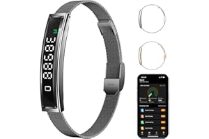 ZBNMY Smart Bracelet Watchs for Women Men Fitness Watch and Sleep Trackers, Heart Rate Monitor, Always-On Display waterproof Fitness tracker/Heart Rate/Blood Pressure/ 24/7 & Free App