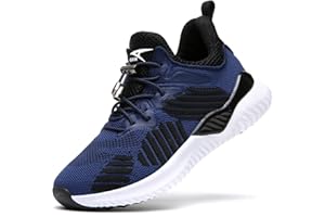 ELAPHURUS Boys Trainers Kids Running Shoes Child Athletic Shoes Casual Walking Shoes Boys Tennis Shoes Outdoor Sport Sneakers