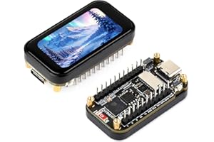 WONRABAI ESP32-S3 1.47inch IPS Touch Display Development Board, 172x320 Resolution, 262K Display Color, Support 2.4GHz Wi-Fi 6/BLE 5, 240MHz LX7 Dual-core Processor, With Pre-soldered Header