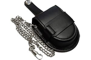 Roy Coopers Etui avec chaîne Kross Noir pour Montre Gousset