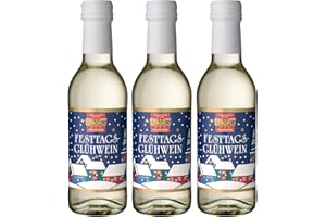 Württemberger Wein Heilbronner Festtagsglühwein kleine Flasche Inkl FeinWert E-Book (3 x 0,25l, Weiß)
