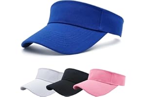 Eilisa Women's Sun Visor Cap - Adjustable Baseball Cap for Golf Cycling Fishing Tennis, Long Peak Design