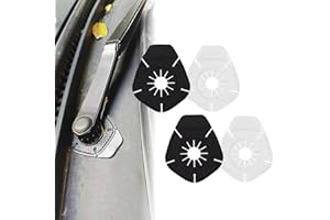 Yuiturt 4 Stück Wischerloch Schutzabdeckung, Universal Wischerarm Loch Schutzabdeckung für Auto, Lkw und SUV, Scheibenwischer Arm Schutzhülle Schutzpolster