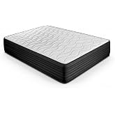 DU&Eacute;RMETE ONLINE - Reversible Visco Pocket Memory Foam Mattress (Winter-Summer Face) Firmness and Medium-High Hardness, Thickn