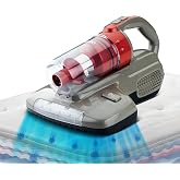 AGARO Grand Bed Vacuum Cleaner, Mite Remover, Cyclonic Technology for Dust Collection, UV Light Sterilization, 12kPa Suction 