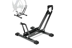 Mimoke Fahrradständer Innen Fahrrad Boden Ständer Lagerung Fahrrad Gestell für die Garage für 20"-29" Mountainbikes und Rennräder