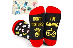 CYBIONE Novelty Gifts For Men Funny Socks, Gamer Stocking Fillers For Teenage Boys Christmas Stocking Fillers Gift Ideas For Men Birthday