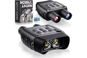 DSOON Night Vision Goggles, Night Vision Binoculars, Digital Infrared Night Vision Scope with 2.31" TFT LCD Screen, HD Infrared (IR) for Spotting, Hunting, Compatible with Rechargeable Batteries