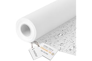 DreamRoots Tela impermeable por metros 600D 220g/m - Tela para tapizar sillas, cojines, sofas - Lona impermeable exterior 160 cm ancho White 1M