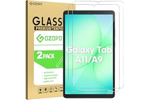 GOZOPO Screen Protectors for Samsung Galaxy Tab A11/ Tab A9 (8.7 inch), HD Clear Tempered Glass Film - 2 Pack