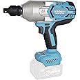 KROST Pro Series 1500NM Torque Cordless Impact Wrench 3/4",Brushless Motor with 3/4"-1/2" Converter Forward/Reverse Rotation (Battery & Charger Not Included)(Bare Tool)