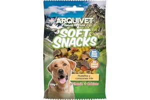 ARQUIVET Soft Snacks Bones and Hearts Mix 100 gr dla psa - Przekąski, smakołyki, pudła, nagrody i nagrody psów - Żywność uzupełniająca dietę