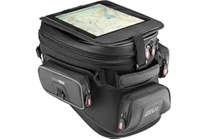 Givi XS308 Tanklock Borsa da Serbatoio, Fondo Ricurvo, 20 Lt