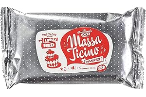 SWEETART GERMANY Massa Ticino Rollfondant Rot 250 g