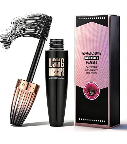 Mascara Galaxy 4D Noir Waterproof - Volumisant, Allongeant, Longue Tenue, Neuf