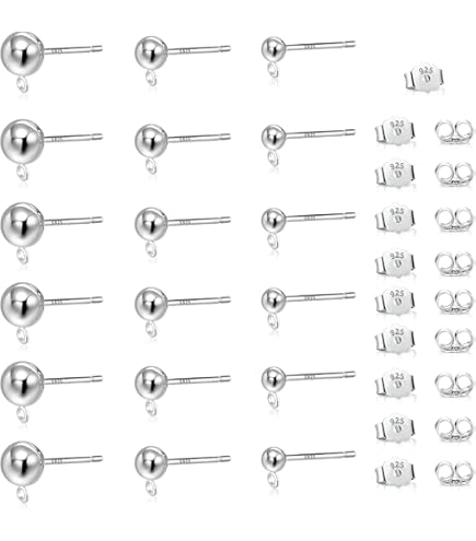 10 Zilver 925 franse oorbelhaken sieraden maken - Charme Bijoux