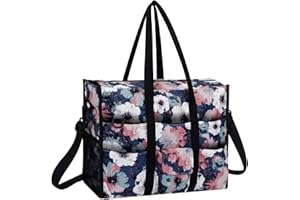 HUA ANGEL Borsa da Viaggio Donna Grande con tasche multiple Borsa Mare Donna XXL Famiglia Capacità Borse Tote per Weekender Sportiva Fitness Spiaggia