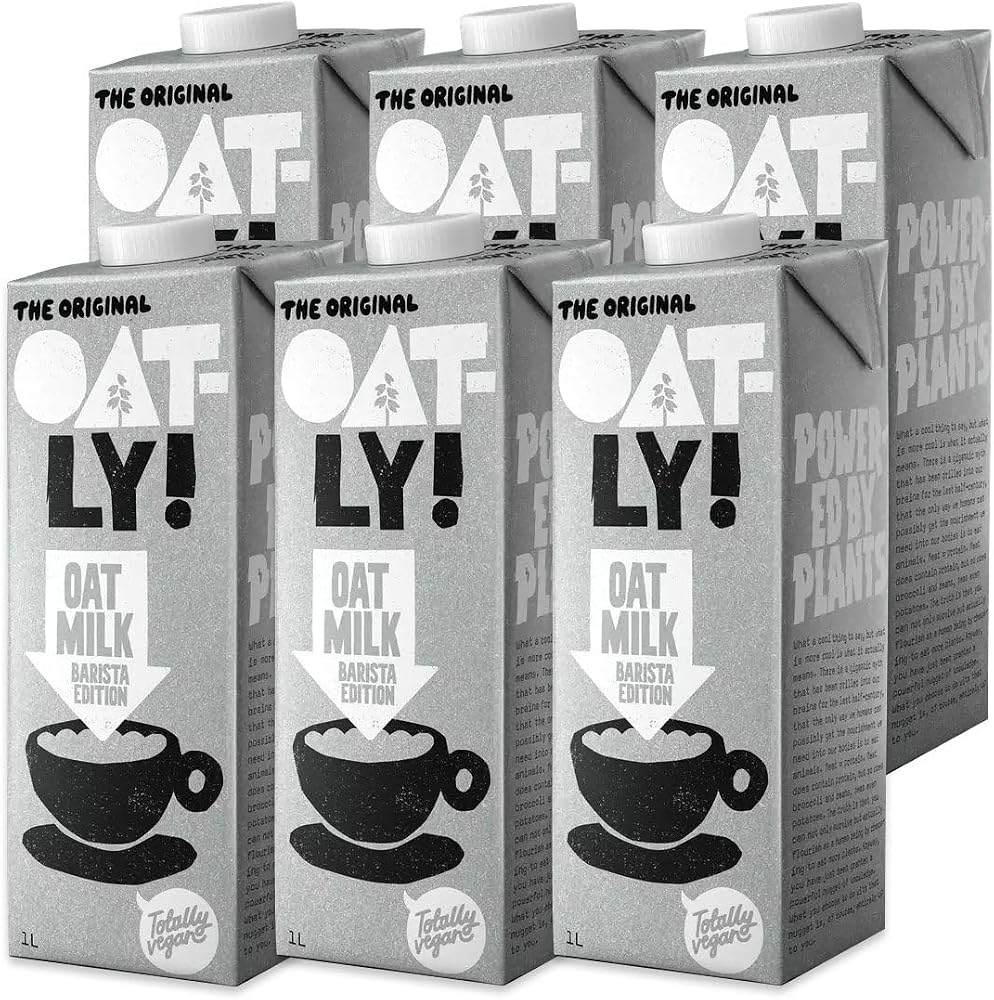 OATLY Yulaf Sütü Barista Sürümü, 6 x 1L