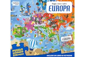 Europa. Viaggia, conosci, esplora. Con puzzle. Ediz. a colori. Con puzzle