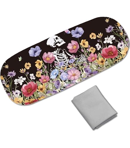 CREATCABIN Custodia Per Occhiali Da Sole Rigida, Portatile